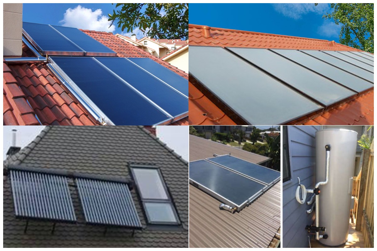 Düz Panel Bölmeli Güneş Enerjili Su Isıtıcısı Düz Panel Bölmeli Güneş Enerjili Su Isıtıcısı